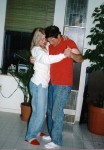 Laurie dancing with her dad