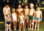 Laurie third from left in 1983