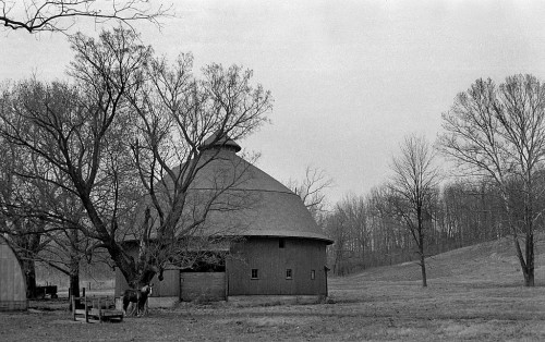 Round Barn on S Sprigg 1966