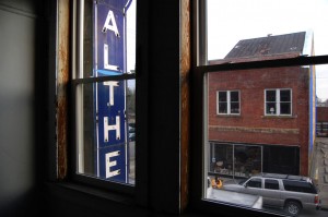 Walthers looking south 03 22 2010 1237 300x199 Photos of and from Discovery Playhouse, formerly Walthers Furniture 03 22=2010