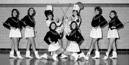 1965 Central High School majorettes