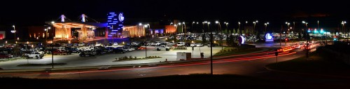 Isle Casino Cape Girardeau at night 11-10-2012