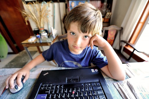 Malcolm Steinhoff, Ken's grandson, does all his online shopping through Grandad's Amazon links.
