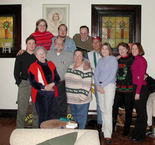 Steinhoff family 2000 Christmas