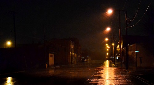 Rainy streets in Cape 02-18-2013
