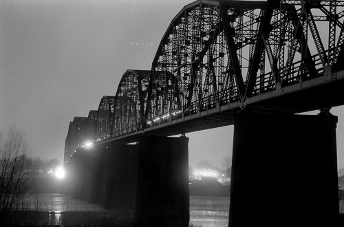 Mississippi River Traffic Bridge c 1967