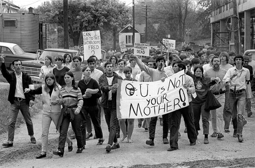 Student Rights protest 05-24-1969