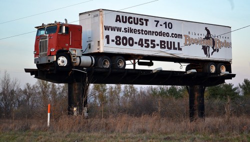 Truck billboard near Sikeston 11-23-2013
