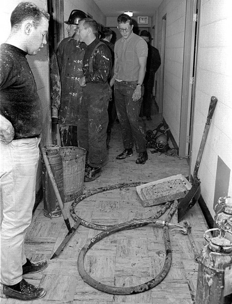 Dearmont Quadrangle fire 1-14/1967