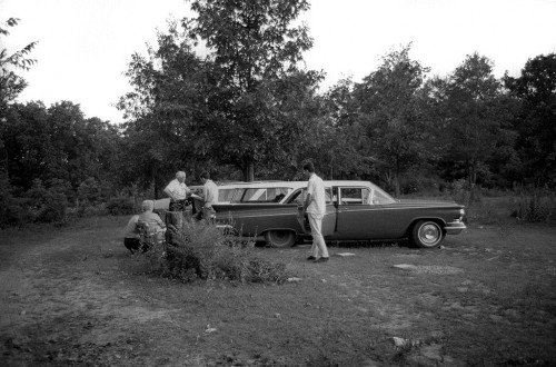 Ken Steinhoff 1959 Builck LaSabre station wagon at Buck Nelson Flying Saucer Convention 74