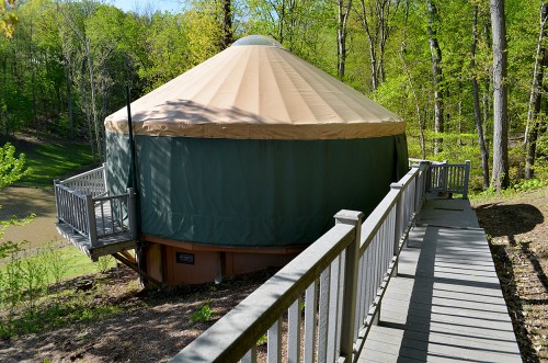 Yurt at Shadow Rest Ministries 04-29-2014