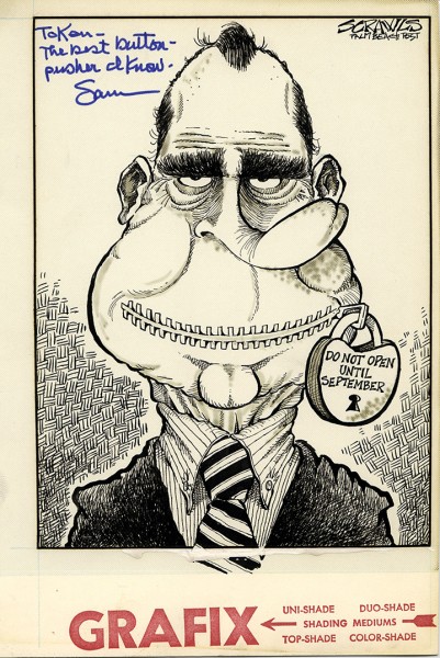 Sam Rawls Nixon Cartoons 2