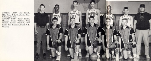 1963 Girardot basketball team