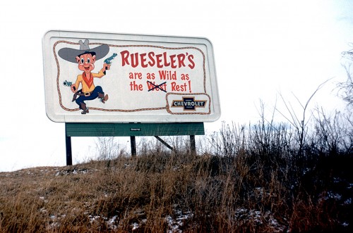 Ruesler's sign