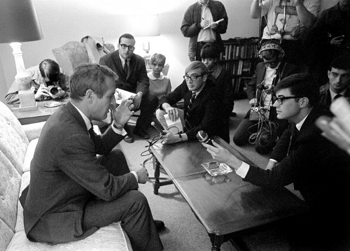 Paul Newman at OU 01-03-1968