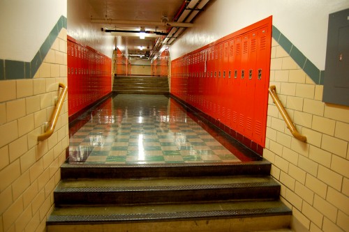 Hallway Central High School 10-22-2009