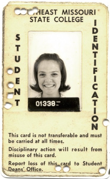 Lila Perry Steinhoff's SEMO ID card