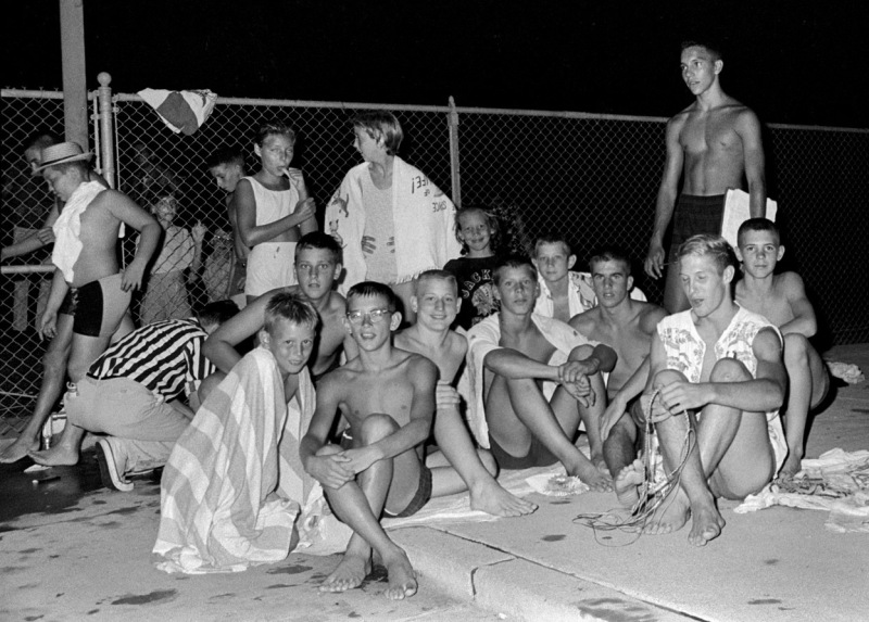 Swim Meet at Capaha Park Pool 07-31-1964
