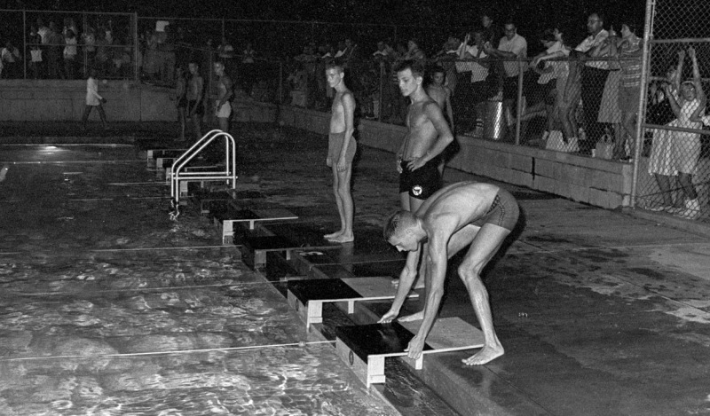 Swim Meet at Capaha Park Pool 07-31-1964