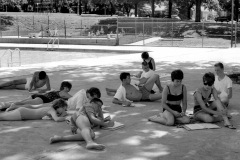 Capaha Park Pool lifesaving class c 1964