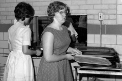 Cape Central High School cafeteria c 1964