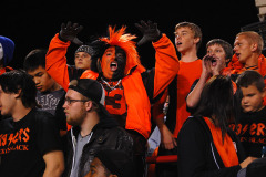 Cape Girardeau Central High School Tigers vs Sikeston Bulldogs at Southeast Missouri State University's Houck Stadium 10/21/2010. Both teams were undefeated for the season. Sikeston won 21-0.