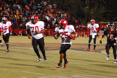 Cape Girardeau Central High School Tigers vs Sikeston Bulldogs at Southeast Missouri State University's Houck Stadium 10/21/2010. Both teams were undefeated for the season. Sikeston won 21-0.