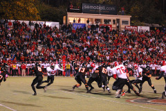 Cape Girardeau Central High School Tigers vs Sikeston Bulldogs at Southeast Missouri State University's Houck Stadium 10/21/2010. Both teams were undefeated for the season. Sikeston won 21-0.