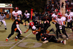 Cape Girardeau Central High School Tigers vs Sikeston Bulldogs at Southeast Missouri State University's Houck Stadium 10/21/2010. Both teams were undefeated for the season. Sikeston won 21-0.