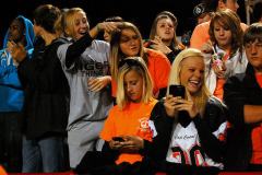 Cape Girardeau Central High School Tigers vs Sikeston Bulldogs at Southeast Missouri State University's Houck Stadium 10/21/2010. Both teams were undefeated for the season. Sikeston won 21-0.