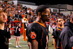 Cape Girardeau Central High School Tigers vs Sikeston Bulldogs at Southeast Missouri State University's Houck Stadium 10/21/2010. Both teams were undefeated for the season. Sikeston won 21-0.