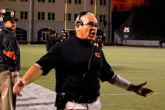 Cape Girardeau Central High School Tigers vs Sikeston Bulldogs at Southeast Missouri State University's Houck Stadium 10/21/2010. Both teams were undefeated for the season. Sikeston won 21-0.