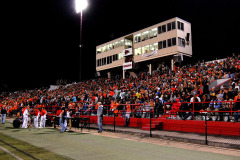 Cape Girardeau Central High School Tigers vs Sikeston Bulldogs at Southeast Missouri State University's Houck Stadium 10/21/2010. Both teams were undefeated for the season. Sikeston won 21-0.