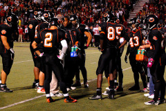 Cape Girardeau Central High School Tigers vs Sikeston Bulldogs at Southeast Missouri State University's Houck Stadium 10/21/2010. Both teams were undefeated for the season. Sikeston won 21-0.