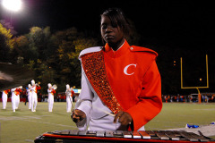 Cape Girardeau Central High School Tigers vs Sikeston Bulldogs at Southeast Missouri State University's Houck Stadium 10/21/2010. Both teams were undefeated for the season. Sikeston won 21-0.