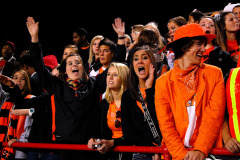 Cape Girardeau Central High School Tigers vs Sikeston Bulldogs at Southeast Missouri State University's Houck Stadium 10/21/2010. Both teams were undefeated for the season. Sikeston won 21-0.