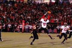 Cape Girardeau Central High School Tigers vs Sikeston Bulldogs at Southeast Missouri State University's Houck Stadium 10/21/2010. Both teams were undefeated for the season. Sikeston won 21-0.