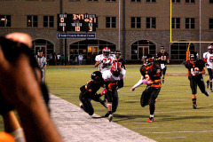 Cape Girardeau Central High School Tigers vs Sikeston Bulldogs at Southeast Missouri State University's Houck Stadium 10/21/2010. Both teams were undefeated for the season. Sikeston won 21-0.
