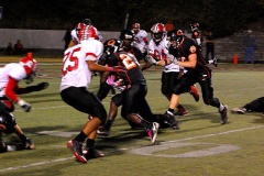 Cape Girardeau Central High School Tigers vs Sikeston Bulldogs at Southeast Missouri State University's Houck Stadium 10/21/2010. Both teams were undefeated for the season. Sikeston won 21-0.