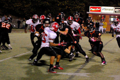 Cape Girardeau Central High School Tigers vs Sikeston Bulldogs at Southeast Missouri State University's Houck Stadium 10/21/2010. Both teams were undefeated for the season. Sikeston won 21-0.