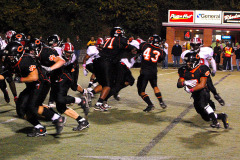 Cape Girardeau Central High School Tigers vs Sikeston Bulldogs at Southeast Missouri State University's Houck Stadium 10/21/2010. Both teams were undefeated for the season. Sikeston won 21-0.