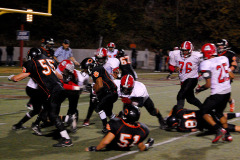 Cape Girardeau Central High School Tigers vs Sikeston Bulldogs at Southeast Missouri State University's Houck Stadium 10/21/2010. Both teams were undefeated for the season. Sikeston won 21-0.