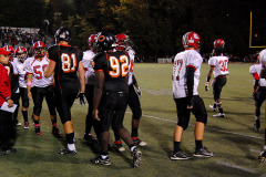 Cape Girardeau Central High School Tigers vs Sikeston Bulldogs at Southeast Missouri State University's Houck Stadium 10/21/2010. Both teams were undefeated for the season. Sikeston won 21-0.