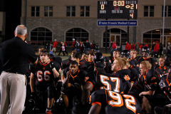 Cape Girardeau Central High School Tigers vs Sikeston Bulldogs at Southeast Missouri State University's Houck Stadium 10/21/2010. Both teams were undefeated for the season. Sikeston won 21-0.