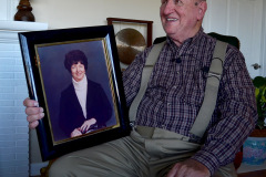 David Kelley at his home in Steele 11-01-2014