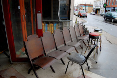 Esquire Theater before renovation 10-18-2011