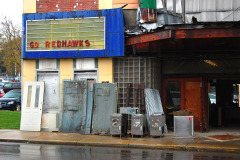 Esquire Theater before renovation 10-18-2011