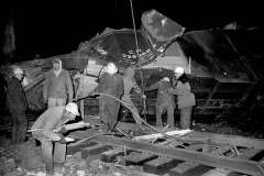 Frisco train derailment north of Neely's Landing 03-07-1966. Ran in Missourian 03-08