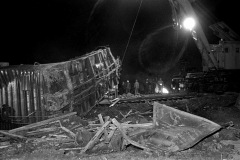 Frisco train derailment north of Neely's Landing 03-07-1966. Ran in Missourian 03-08