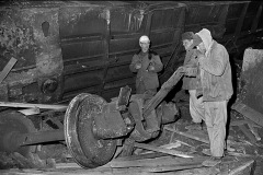 Frisco train derailment north of Neely's Landing 03-07-1966. Ran in Missourian 03-08